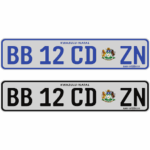 KZN NUMBER PLATE